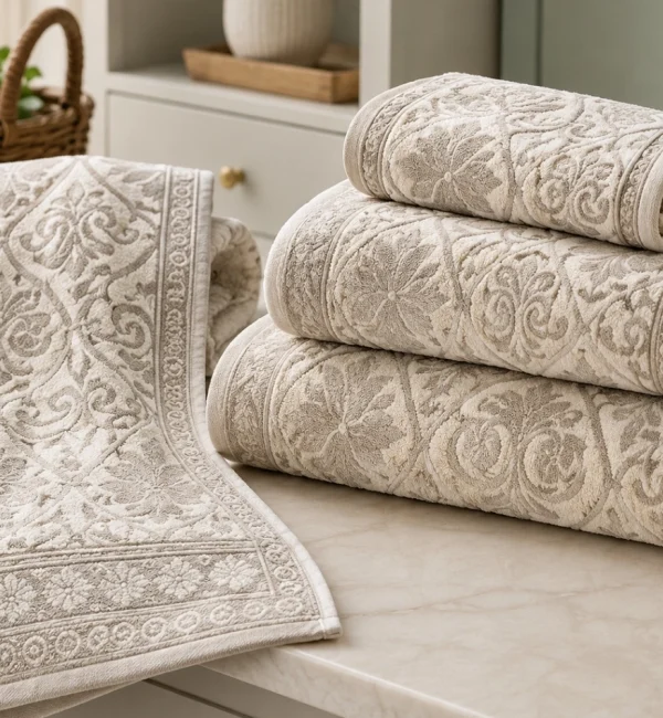 Jacquard towel-1